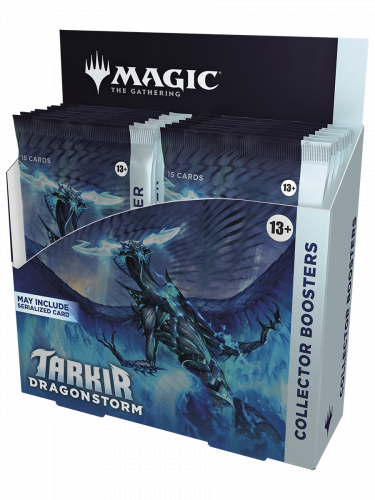 Karetní hra Magic: The Gathering Tarkir: Dragonstorm - Collector Booster Box (12 boosterů)