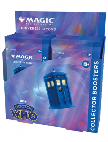 Karetní hra Magic: The Gathering Universes Beyond - Doctor Who - Collector Booster Box (12 boosterů)