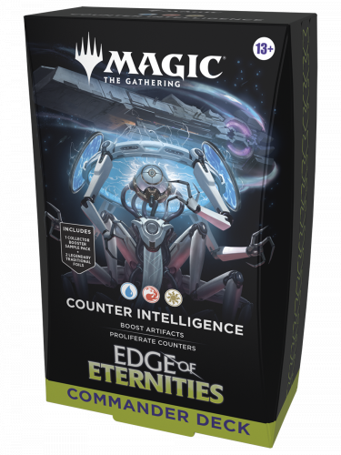 Karetní hra Magic: The Gathering Edge of Eternities - Counter Intelligence Commander Deck