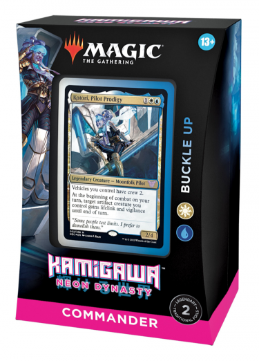 Karetní hra Magic: The Gathering Kamigawa: Neon Dynasty - Buckle Up (Commander Deck)