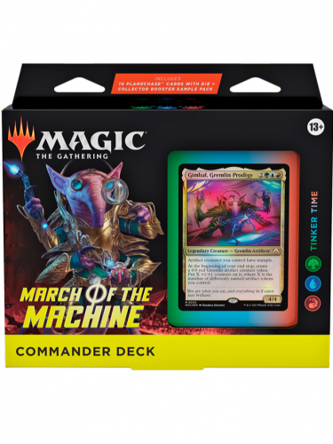 Karetní hra Magic: The Gathering March of the Machine - Tinker Time Commander Deck