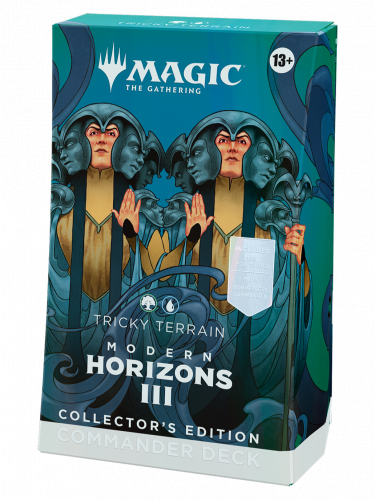 Karetní hra Magic: The Gathering Modern Horizons 3 - Tricky Terrain Commander Deck (Collector's Edition)