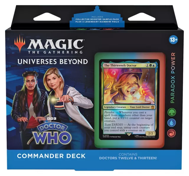 Karetní hra Magic: The Gathering Universes Beyond - Doctor Who - Paradox Power (Commander Deck)