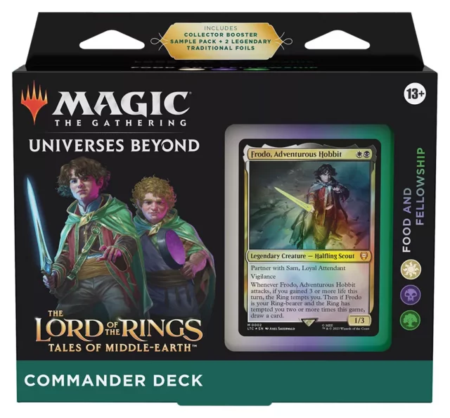 Karetní hra Magic: The Gathering Universes Beyond - LotR: Tales of the Middle Earth - Food and Fellowship (Commander Deck)