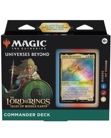 Karetní hra Magic: The Gathering Universes Beyond - LotR: Tales of the Middle Earth - Riders of Rohan (Commander Deck)
