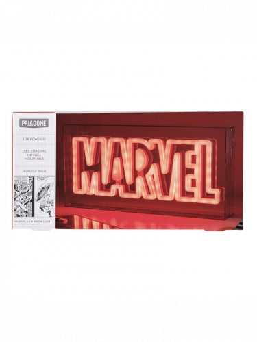 Lampička Marvel - Logo LED Neon