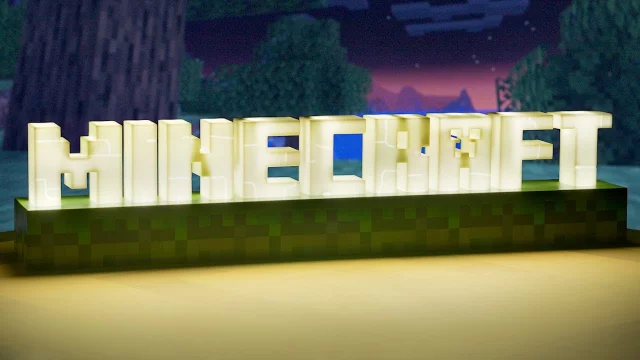 Minecraft Logo Light | Paladone