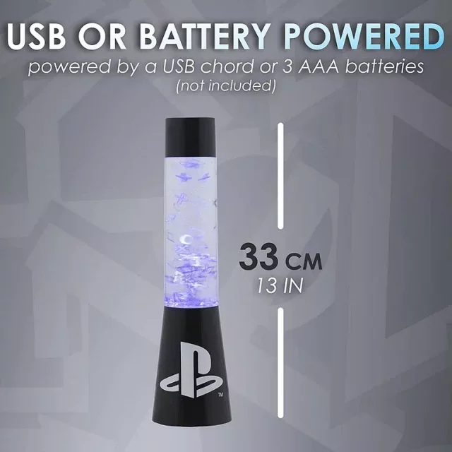 Lampička PlayStation - PlayStation Lava Lamp Icons