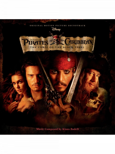 Oficiální soundtrack Pirates Of The Caribbean: The Curse Of The Black Pearl na LP