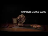 Wooden City - World Globe