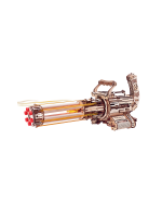 Stavebnice - Rotating-Barrel Machine Gun (dřevěná)