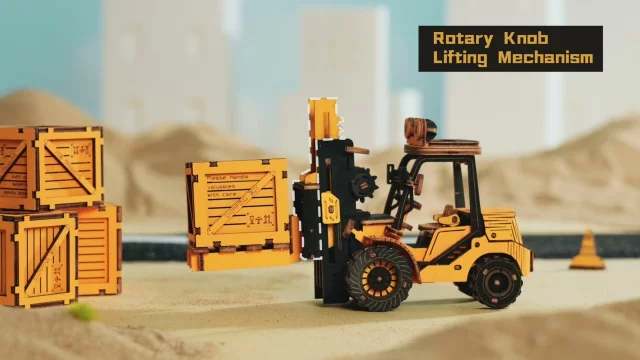 ROKR Engineering Vehicle Model Series 3D Wooden Puzzle