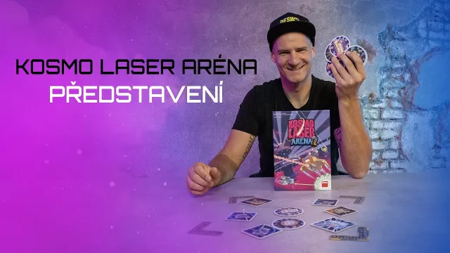 Desková hra Kosmo Laser Aréna