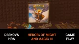 Hraní deskové hry Heroes of Might & Magic III The Board Game