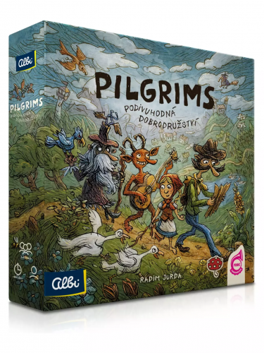Desková hra Pilgrims: Podivuhodná dobrodružství