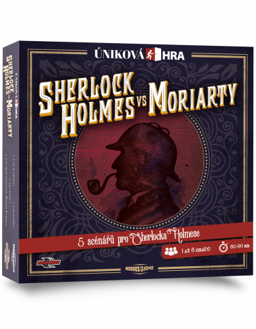 Desková hra Sherlock Holmes vs Moriarty