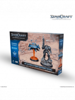 Desková hra StarCraft - Tabletop Miniature Game - Jim Raynor & Point Defense Drone - Hero Expansion Set (2 figurky)
