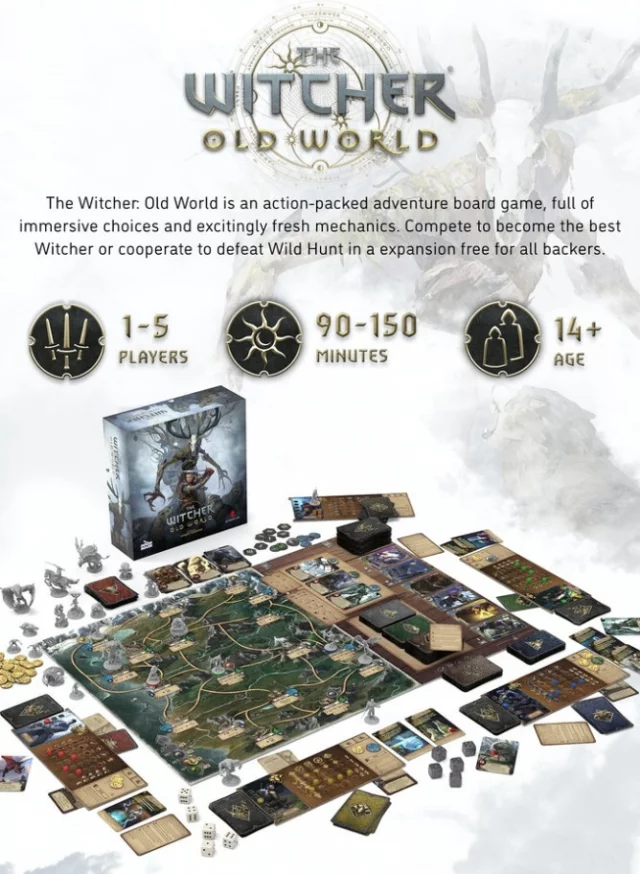 Desková hra Zaklínač: Starý svět EN (rozbaleno)