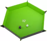 Dice Tray Gamegenic - Magnetic - Hexagonal Black/Green - Kostky a doplňky