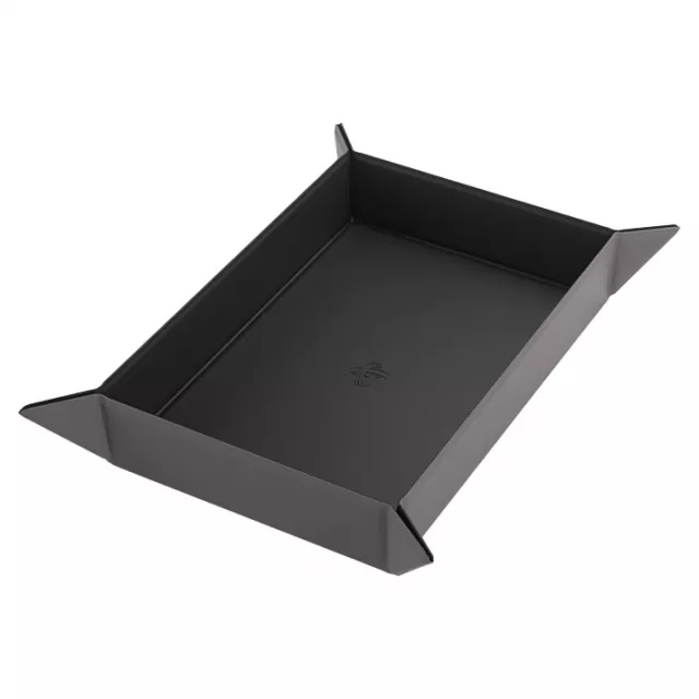 Dice Tray Gamegenic - Magnetic - Rectangular Black/Grey - Kostky a doplňky