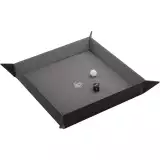 Dice Tray Gamegenic - Magnetic - Square Black/Grey - Kostky a doplňky