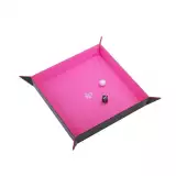 Dice Tray Gamegenic - Magnetic - Square Black/Pink - Kostky a doplňky