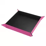 Dice Tray Gamegenic - Magnetic - Square Black/Pink - Kostky a doplňky