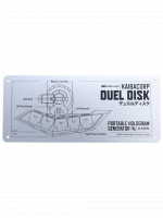 Sběratelská cedule Yu-Gi-Oh! - Duel Disk Schematic Limited Edition