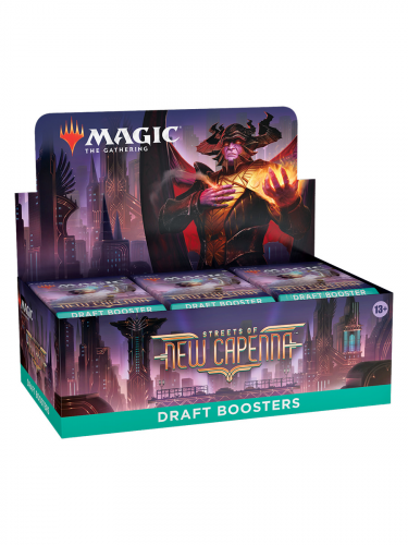 Karetní hra Magic: The Gathering Streets of New Capenna - Draft Booster Box (36 boosterů)