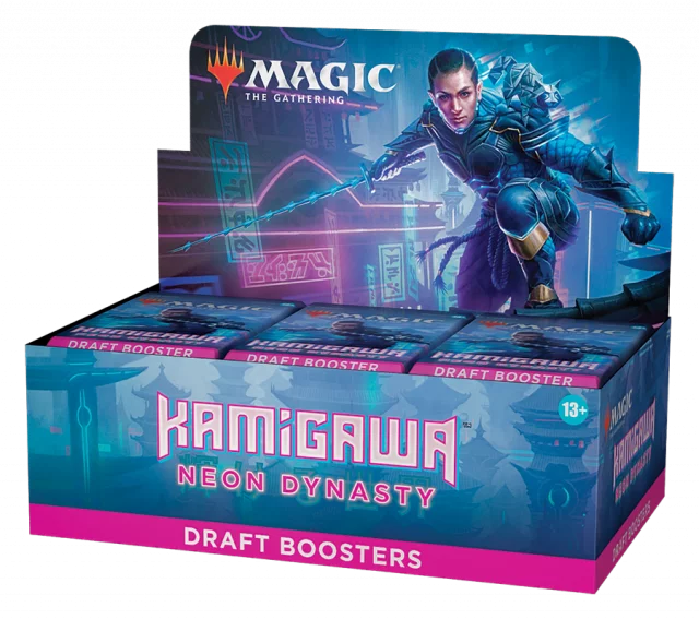 Karetní hra Magic: The Gathering Kamigawa: Neon Dynasty - Set Booster (12 karet)