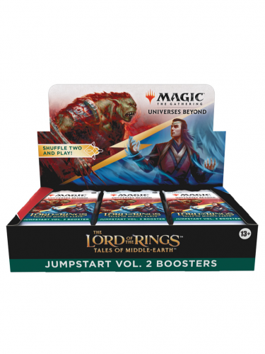 Karetní hra Magic: The Gathering Universes Beyond - LotR: Tales of the Middle Earth - Jumpstart Vol. 2 Booster Box (18 boosterů)