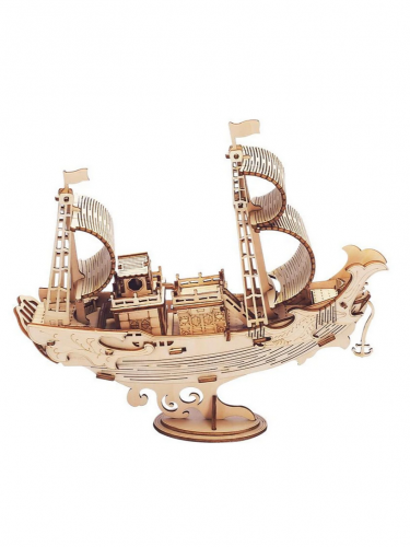 Stavebnice - Japonská diplomatická loď (dřevěná)