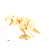 Stavebnice - Kousající T-Rex (dřevěná)