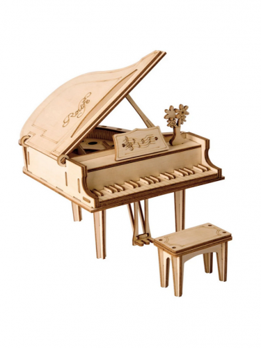Stavebnice - Křídlový klavír (dřevěná)