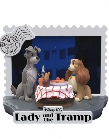 Figurka Disney - Lady a Tramp Diorama (Beast Kingdom)