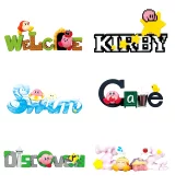 Figurka Kirby - Kirby and Words (Re-ment) (náhodný výběr)