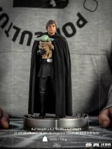 Figurka Star Wars: The Mandalorian - Luke Skywalker and Grogu Art Scale 1/10 (Iron Studios)