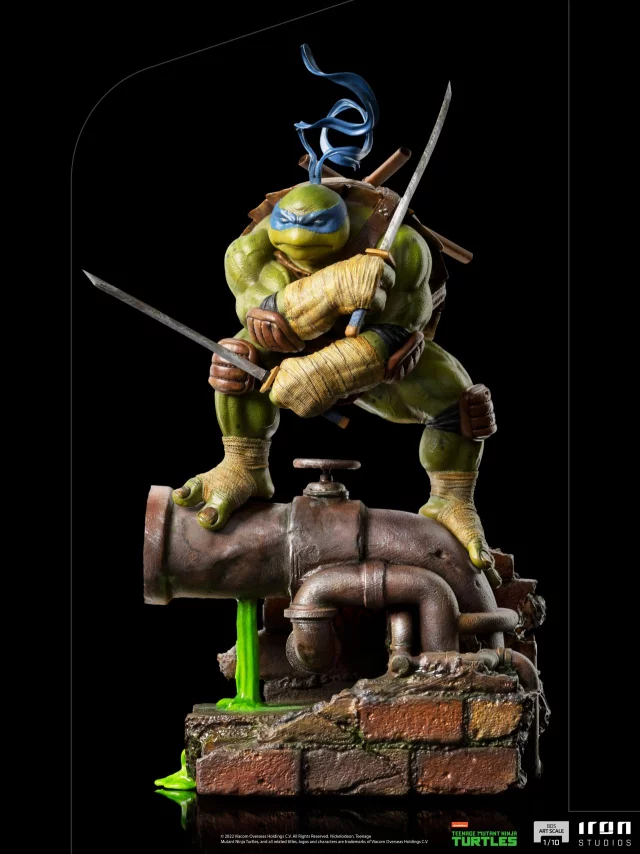 Soška Teenage Mutant Ninja Turtles - Leonardo BDS Art Scale 1/10 (Iron Studios)