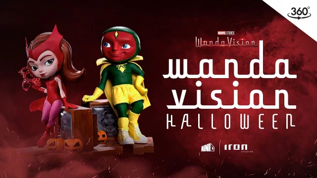 Wanda & Vision Halloween - MiniCo | Statue Reveal - Iron Studios