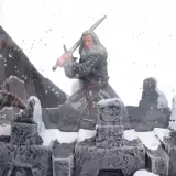 Sněžítko Lord of the Rings - Battle of the Peak Snow - Dekorace