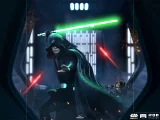 Socha Star Wars: The Mandalorian - Luke Skywalker Combat Version BDS Art Scale 1/10 (Iron Studios)