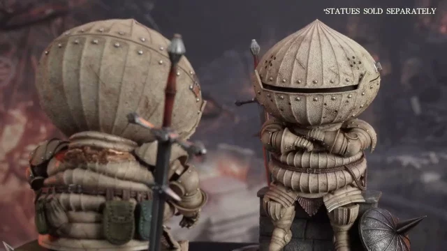 F4F Presents - DARK SOULS - Siegmeyer and Siegward of Catarina SD Statues