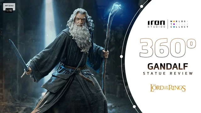 Statue Gandalf - Lord Of The Rings - BDS Art Scale 1/10 - Iron Studios