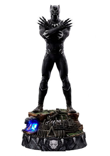 Soška Marvel - Black Panther Black Panther (Deluxe) The Infinity Saga  Art Scale 1/10 (Iron Studios)