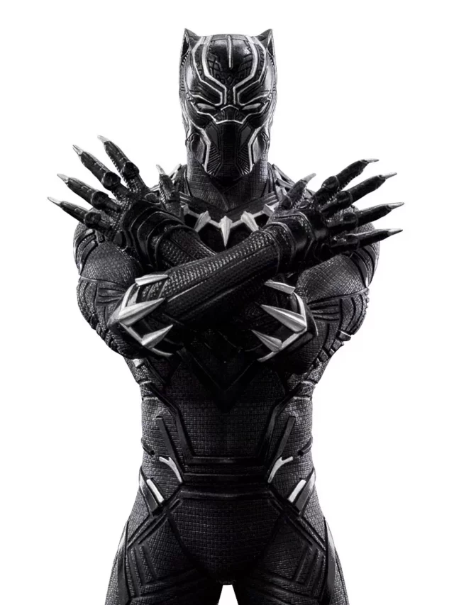 Soška Marvel - Black Panther Black Panther (Deluxe) The Infinity Saga  Art Scale 1/10 (Iron Studios)