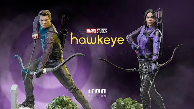 Kate Bishop & Clint Barton - BDS Art Scale 1/10 | Iron Studios