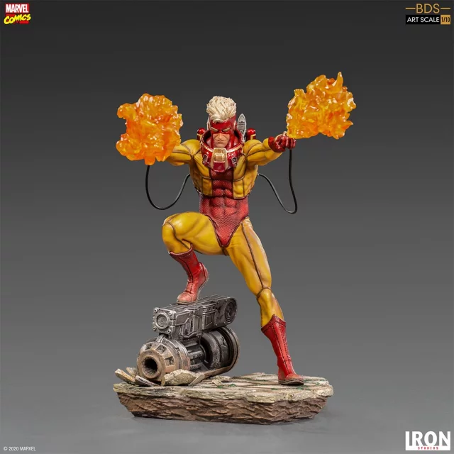 Soška X-Men - Pyro BDS Art Scale 1/10 (Iron Studios)