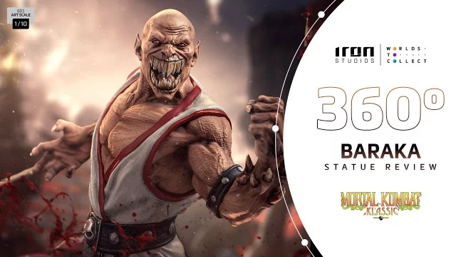 Statue Baraka - Mortal Kombat - BDS Art Scale 1/10 - Iron Studios