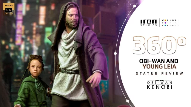 Statue Obi-Wan and Young Leia - Art Scale 1/10 - Star Wars: Obi-Wan Kenobi - Iron Studios