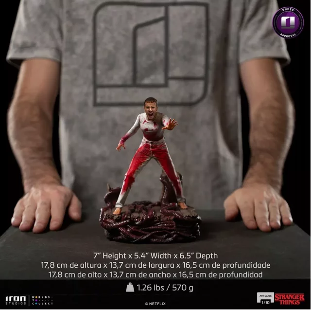 Soška Stranger Things - Eleven Art Scale Statue 1/10 Eleven 18 cm (Iron Studios)